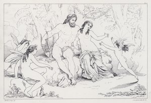 Prometeo Liberato di Shelley, Atto III, Scena 4 da Joseph Noel after Paton