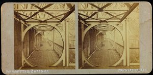 Galleria telescopica, Crystal Palace; Fotografia stereoscopica da Joseph Paxton