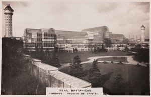 Vista del Crystal Palace a Londra