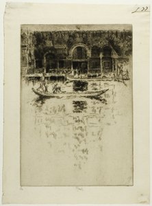 Palazzo Bizantino, Venezia da Joseph Pennell