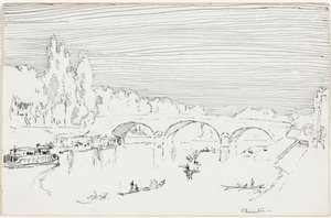 Charenton-le-Pont, ca. 1893 da Joseph Pennell