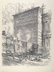 Piazza del municipio e edificio Wanamaker
