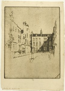 Cowley Street, Westminster da Joseph Pennell