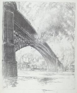 Ponte Eads, St. Louis da Joseph Pennell