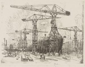 Lavoro di guerra inglese: Il vecchio cantiere navale