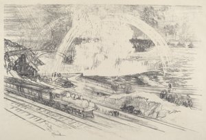 Stazione delle cascate, Niagara da Joseph Pennell
