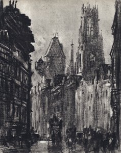 Fleet Street da Joseph Pennell