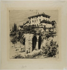 Fonte Nuova, Siena da Joseph Pennell