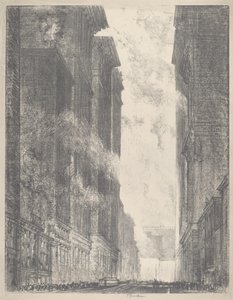 Quarta Avenue, 1910 da Joseph Pennell