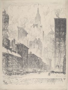Da Fulton Street da Joseph Pennell