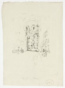 Porta di Elvira, Granada da Joseph Pennell