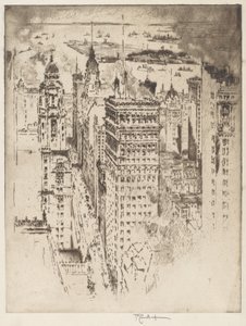 Cornice Dorata, No.II da Joseph Pennell