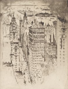 Cornice Dorata, No. II, 1915 da Joseph Pennell