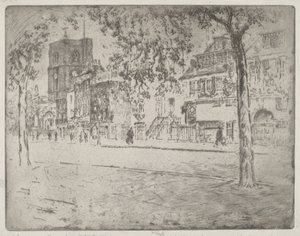 Casa dove morì Whistler, 1904