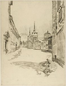 Le sue strade sono larghe e silenziose da Joseph Pennell