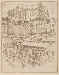 La Place, Beauvais da Joseph Pennell