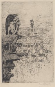 Le Stryge da Joseph Pennell