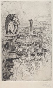 Il Stryge da Joseph Pennell
