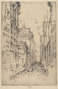 Lower Broadway da Joseph Pennell