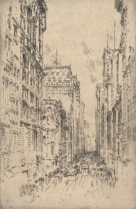 Lower Broadway da Joseph Pennell