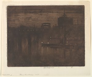Nebbia del Tamigi da Joseph Pennell