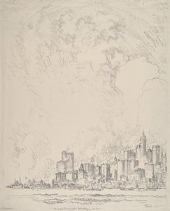 New York da Brooklyn da Joseph Pennell