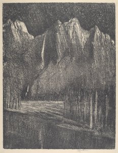 Notte nello Yosemite da Joseph Pennell