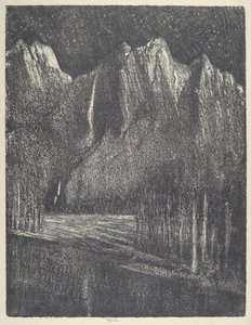 Notte nello Yosemite da Joseph Pennell