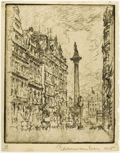 Northumberland Avenue da Joseph Pennell