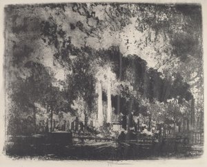 Raffinazione del petrolio, Whiting, Indiana da Joseph Pennell