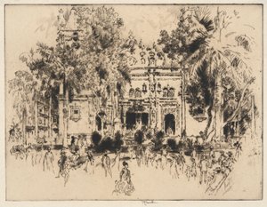 Vecchia Cattedrale da Joseph Pennell