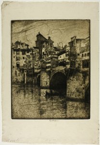 Ponte Vecchio, Firenze da Joseph Pennell