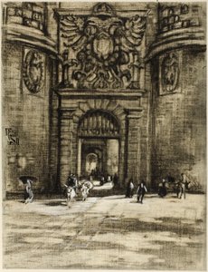 Porta Viragia, Toledo da Joseph Pennell
