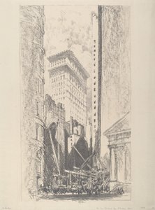 Ricostruzione di Broad Street da Joseph Pennell