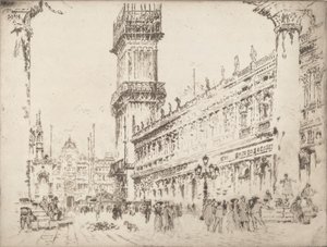 Ricostruzione del Campanile, Venezia, No.II, 1911