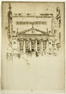 Teatro Royal Haymarket da Joseph Pennell