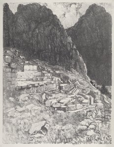 Sedili dei potenti, Delfi, 1913