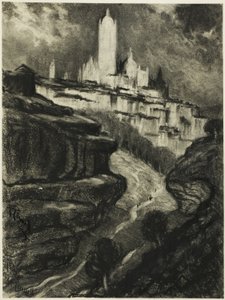 Segovia da Joseph Pennell
