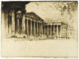 Il British Museum da Joseph Pennell