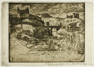 I Castelli, Toledo da Joseph Pennell