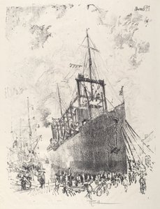 Il minatore, 1917