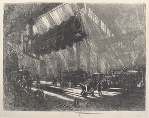 La locomotiva volante da Joseph Pennell
