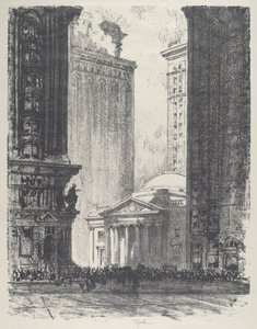 La Girard Trust Company da Joseph Pennell