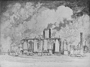 La grande nuvola bianca, Leeds, c1910