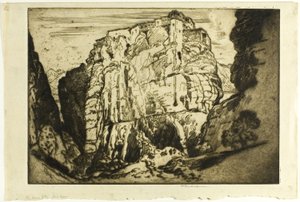 La Casa del Baa Laam da Joseph Pennell