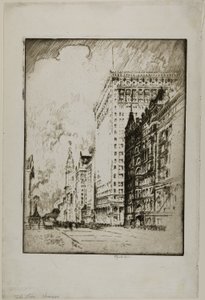 Il Leone, Chicago da Joseph Pennell