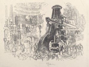 I piccoli uomini del grande martello da Joseph Pennell