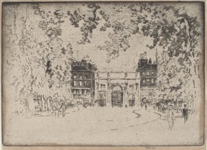 Il Marble Arch da Joseph Pennell