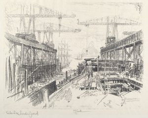 Il cortile del Signore del Mare, c. 1912