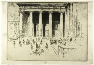 I gradini, British Museum da Joseph Pennell